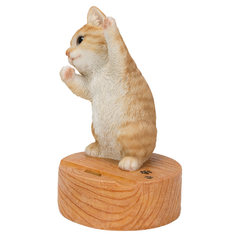 Dancing茶トラ猫のスマホスタンド