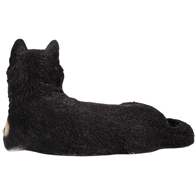 リラックス黒柴犬(中)