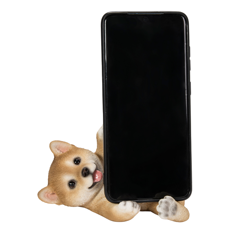 柴犬のスマホスタンド