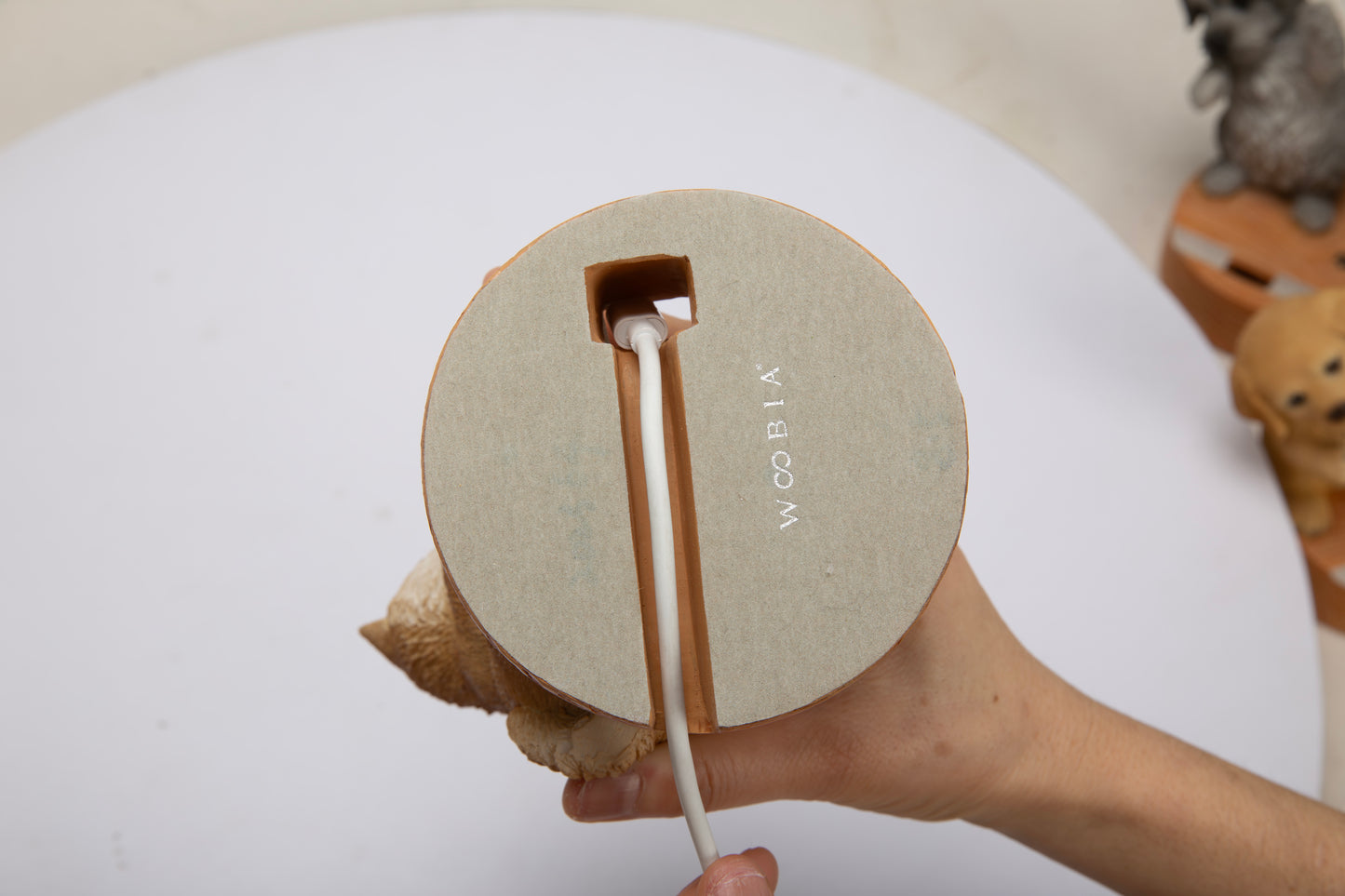 Dancing茶トラ猫のスマホスタンド