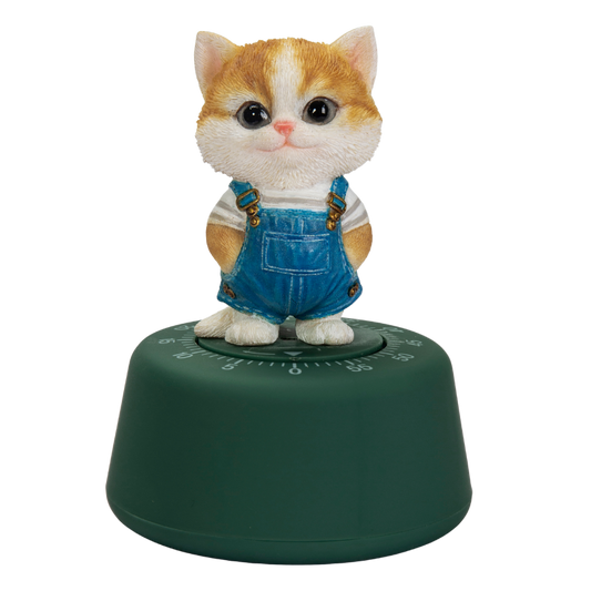 オーバーオール猫タイマー