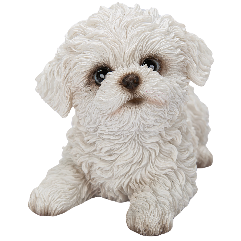 COOPERCRAFT　マルチーズと思われる犬の置物　白色　ホワイト　レア　希少 見上げるマルチーズ 白｜WooBia公式オンラインショップ – WooBia