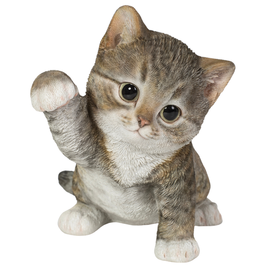 猫パンチサバトラ白猫