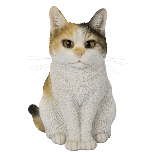 お座り三毛猫（小）