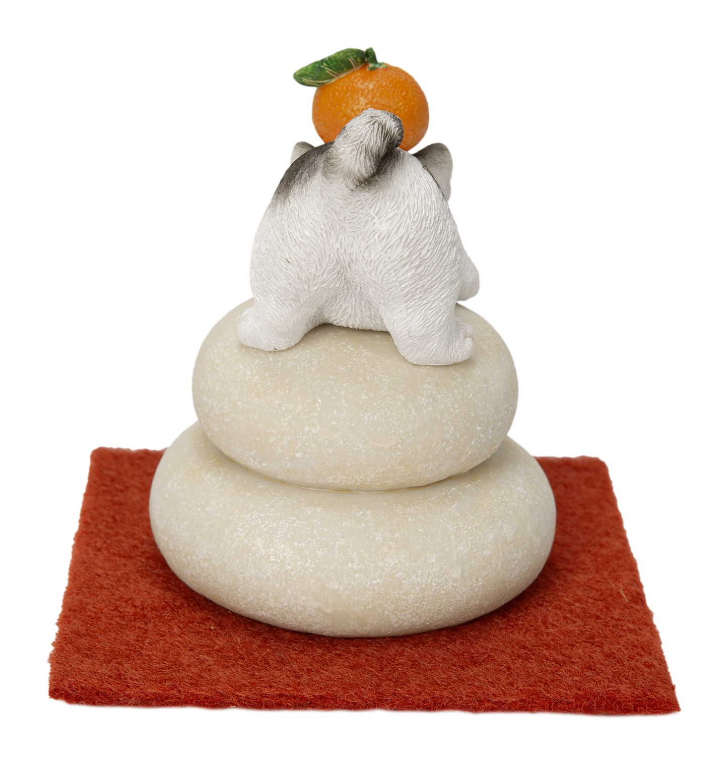 鏡餅飾り サバトラ猫