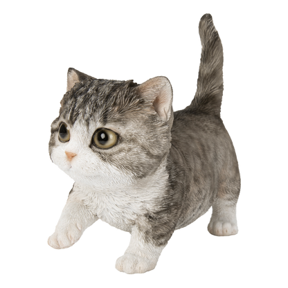 油絵 専用 嵐の訪れを伝える猫 サバトラ白ちゃん編 歩きだすサバトラ白猫|WooBia公式オンラインショップ – WooBia