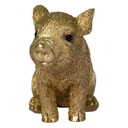 お座り金色豚（ミニ）