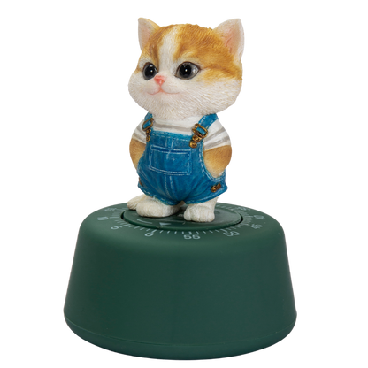 オーバーオール猫タイマー