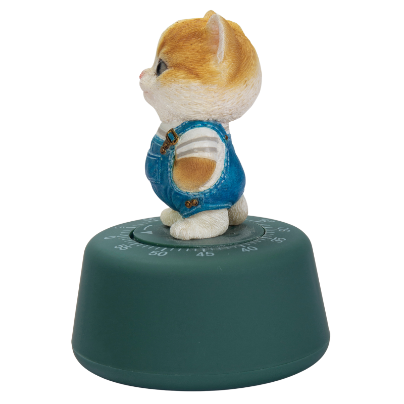 オーバーオール猫タイマー