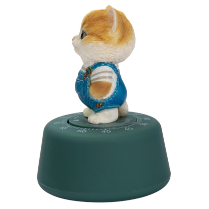 オーバーオール猫タイマー