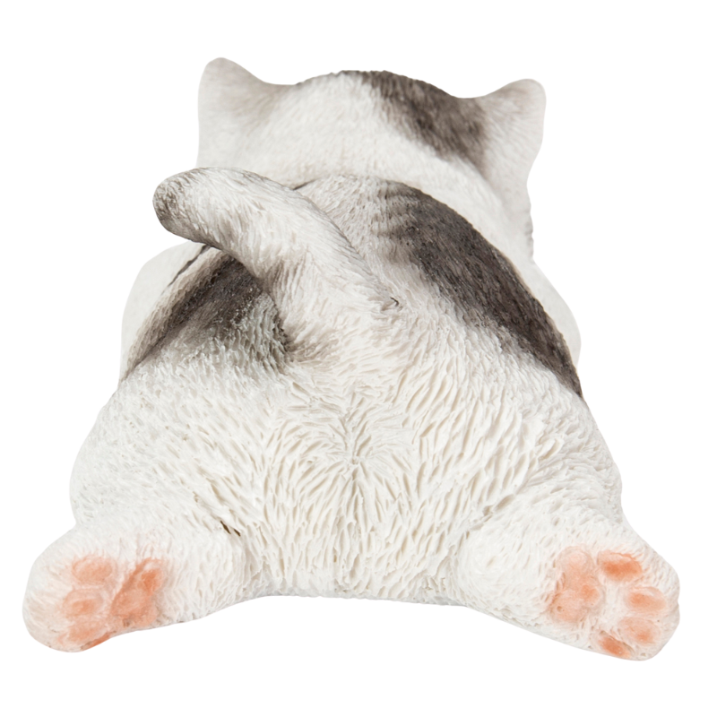 うつぶせサバトラ白猫マグネット