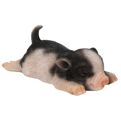 うつぶせ黒ピンク豚マグネット