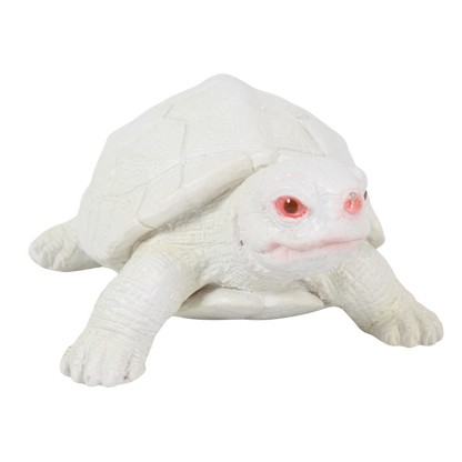 カメの文鎮マグネット 白