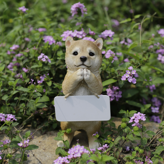 おねだり柴犬 ボード付き
