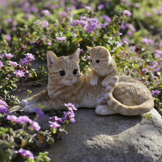 親子のビスケットとら猫