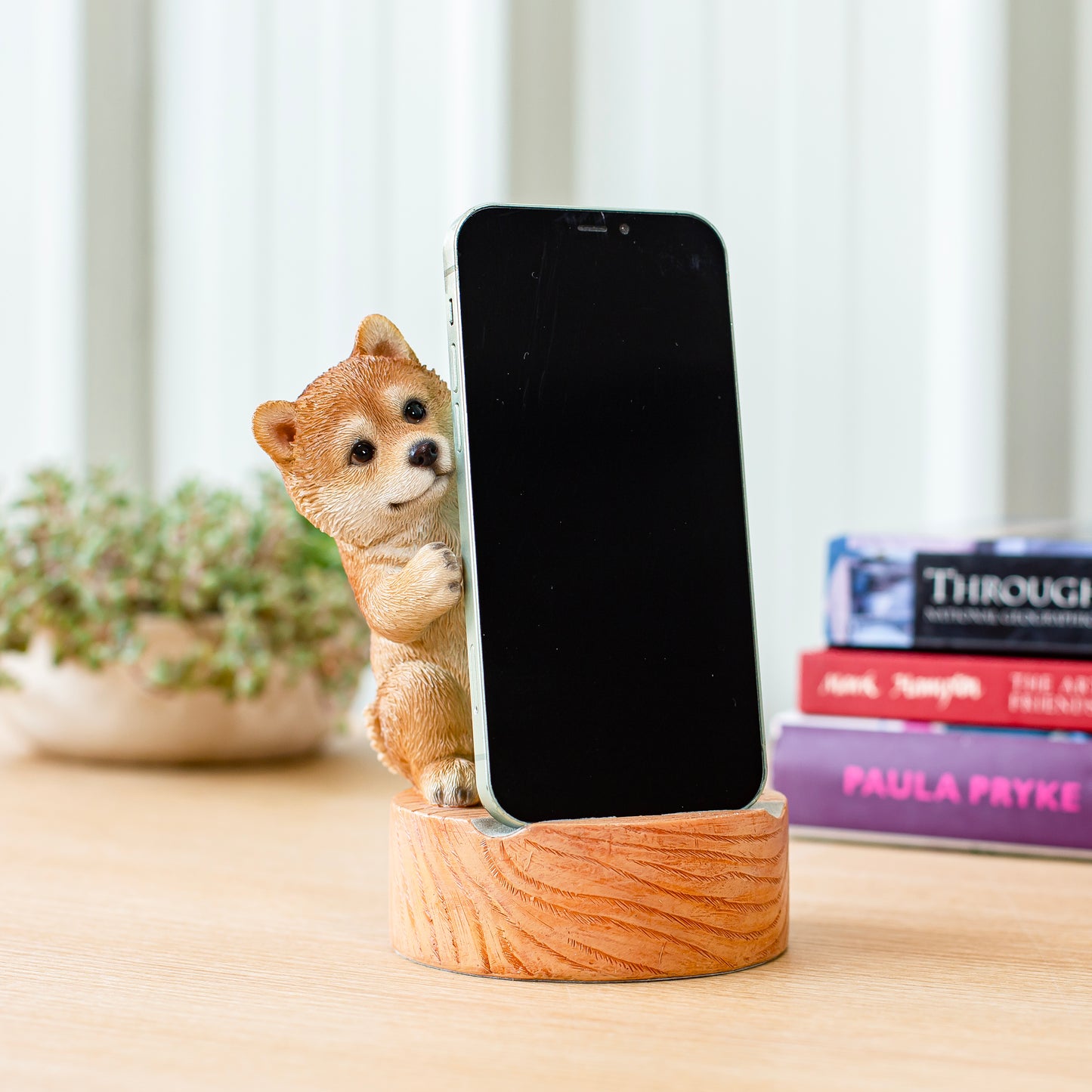 Dancing柴犬のスマホスタンド