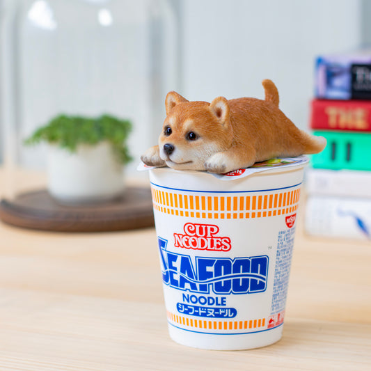 うつぶせ柴犬マグネット