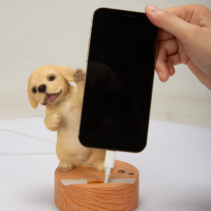 Dancingラブラドール・レトリバーのスマホスタンド