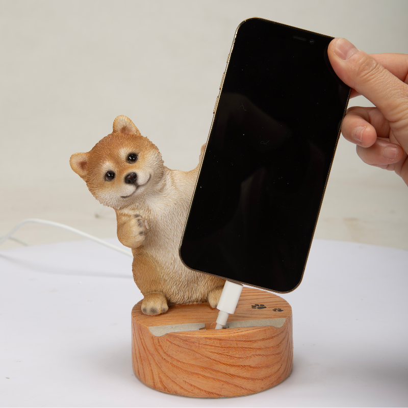 Dancing柴犬のスマホスタンド