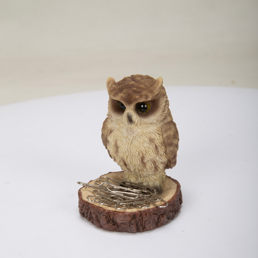 ミミズククリップ置き
